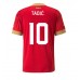 Serbien Dusan Tadic #10 Hemma matchtröja VM 2022 Kortärmad Billigt